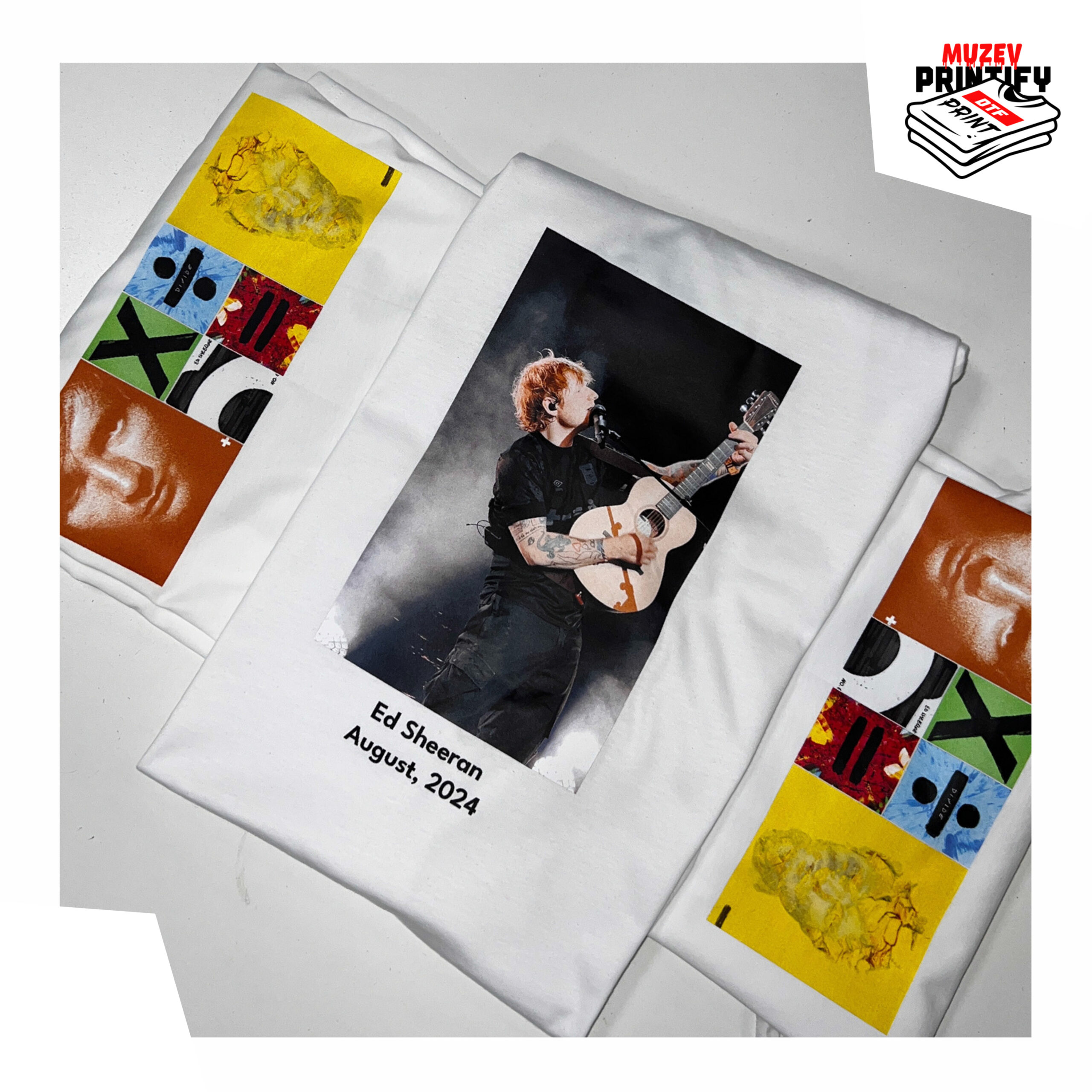 Ed Sheeran-печат на тениска
